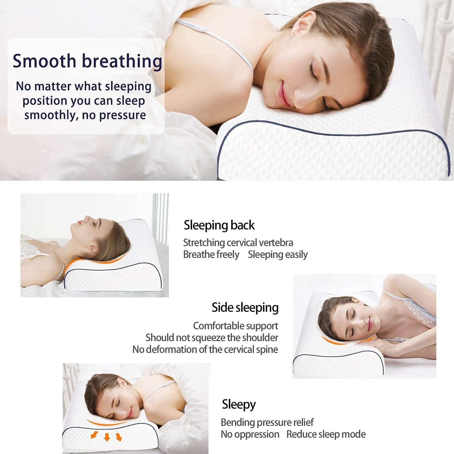 OrthoWave Pillow – Travesseiro Ortopédico Viscoelástico