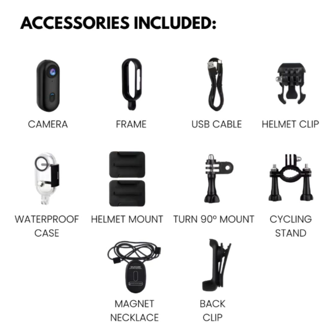 VisioOne 4K - Thumb Action Camera