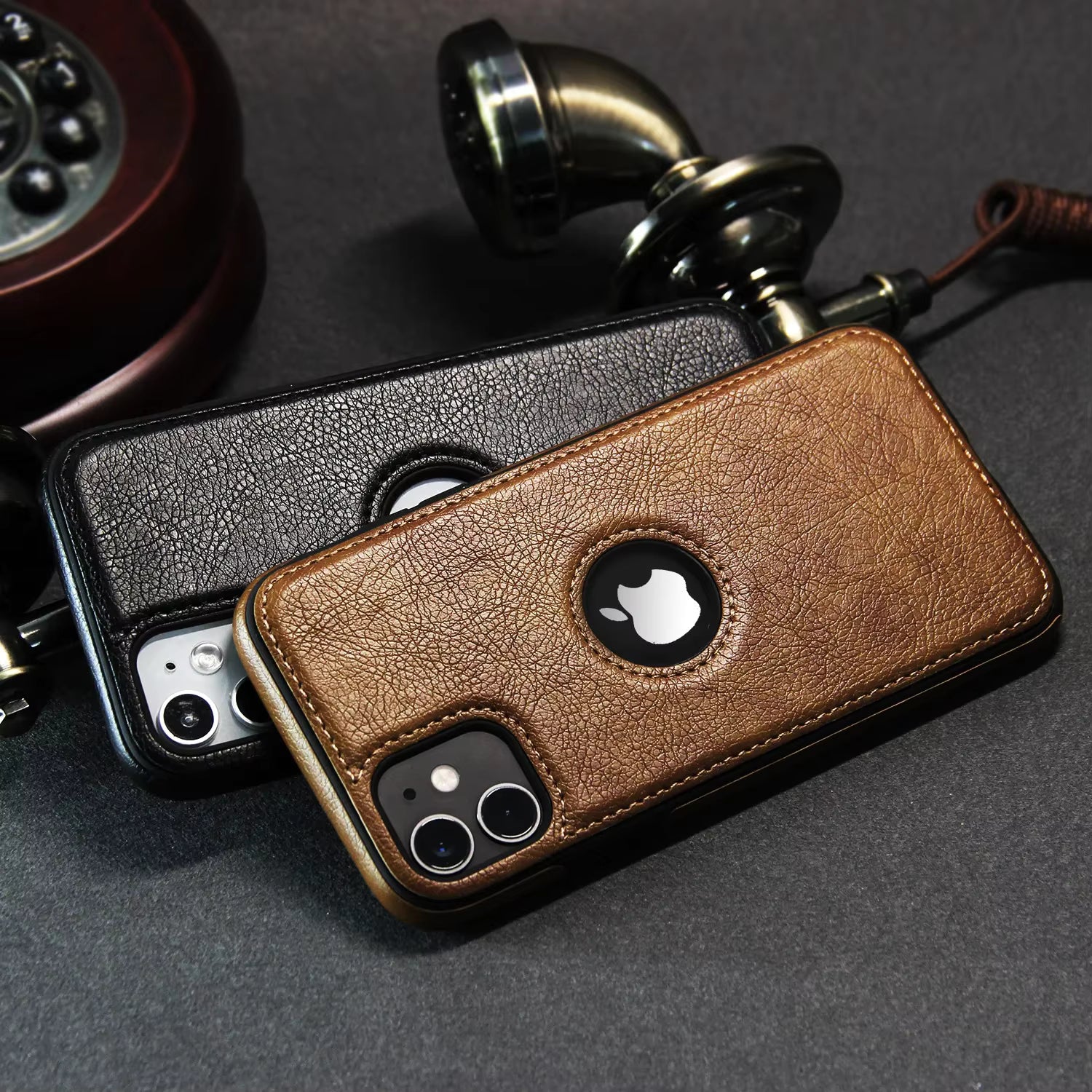 PrimeLeather™ - Ultra-thin leather case for iPhone